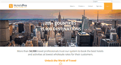 Desktop Screenshot of es.hotelspro.com